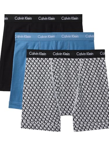Calvin Klein Herre Boksershorts Cotton Stretch 3-Pak NB2616-001-M