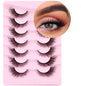 Kiromiro Wispy Faux Mink Kunstige Øjenvipper til Kvinder 20mm