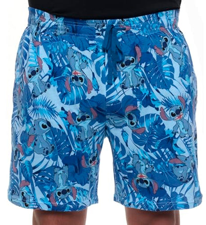 Disney Herre Pyjamasshorts Lounge All Over Print ms25jm86