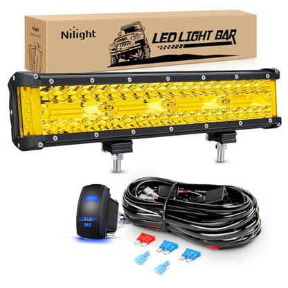 Nilight LED Light Bar Sæt 300W ZH414