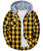 ZITY Herre Skjorte Flannel Hoodie Casual Langærmet
