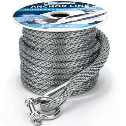PropelTech Massiv Flettet Ankerline 10 mm x 15,2 m