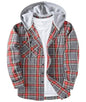 ZITY Herre Skjorte Flannel Hoodie Casual Langærmet