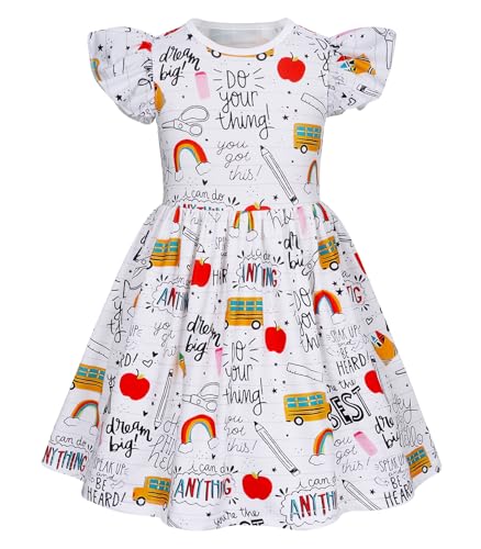 WonderBabe Piger Kjole A-Line Midi Casual