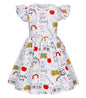 WonderBabe Piger Kjole A-Line Midi Casual