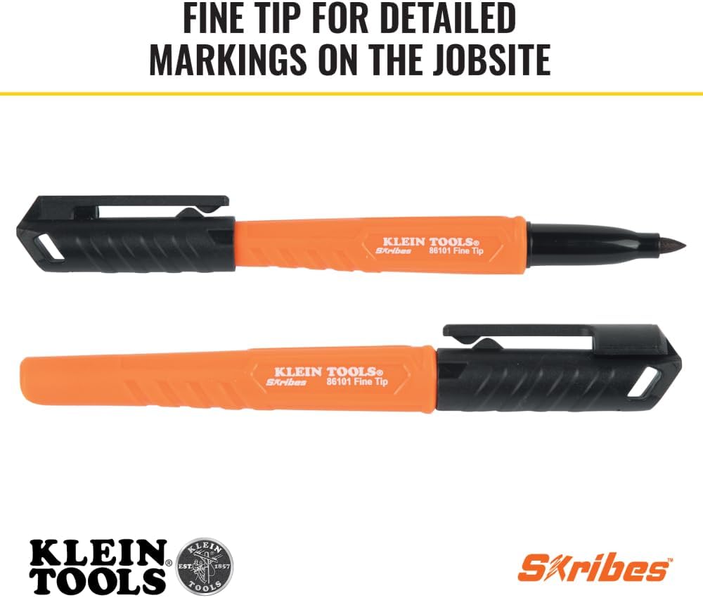 KLEIN TOOLS Skribes Permanente Tuscher Fin Spids 8610112