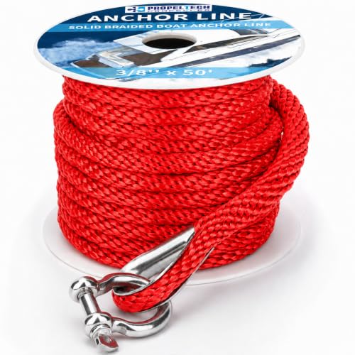 PropelTech Massiv Flettet Ankerline 10 mm x 15,2 m