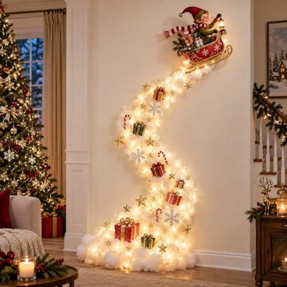 Christmas Magic Trail LED Julevæglampe 80 x 40 cm