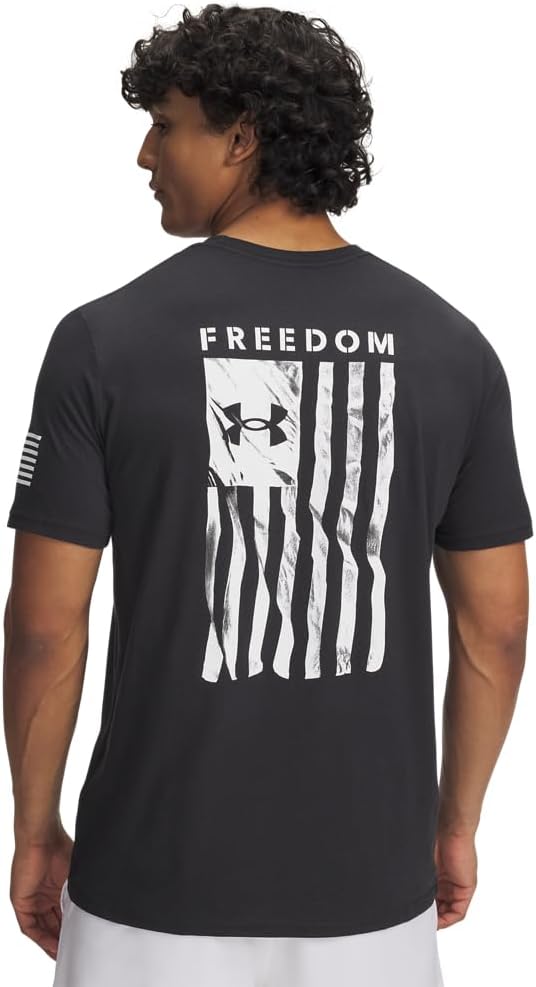 Under Armour Herre T-shirt Freedom Flag Kortærmet 6004096