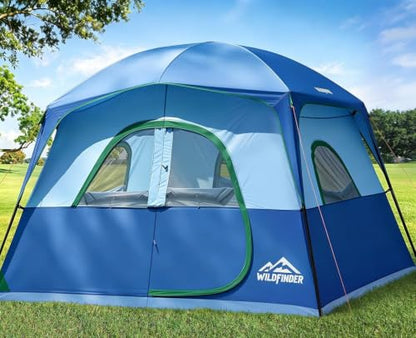 WildFinder Camping Telt 6 Personer USAZLEWR-ZW01021806