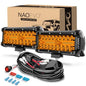 NAOEVO LED Light Bar 17.8 cm 2 Stk. 240W