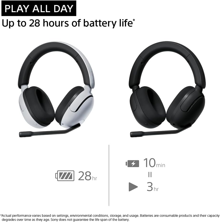 Sony INZONE H5 Trådløse Over-Ear Gaming Headset WHG500/W