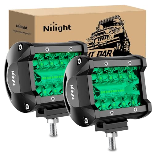 Nilight Marine LED Light Pods 10 cm 2 Stk. 18060CW