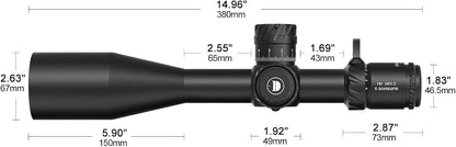 DISCOVERYOPT Kikkertsigte HD 5-30x56 GEN2 PRS FFP 34mm