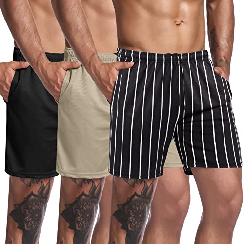 COOFANDY Herre Træningsshorts Mesh Athletic Letvægt