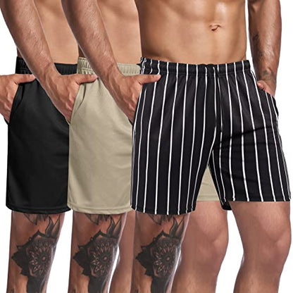 COOFANDY Herre Træningsshorts Mesh Athletic Letvægt