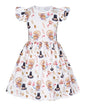 WonderBabe Piger Kjole A-Line Midi Casual