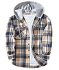 ZITY Herre Skjorte Flannel Hoodie Casual Langærmet