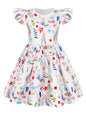 WonderBabe Piger Kjole A-Line Midi Casual