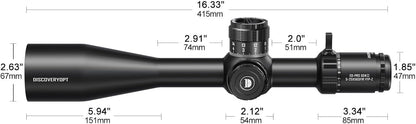 DISCOVERYOPT Kikkertsigte ED-PRS GEN II 5-25x56mm FFP 34mm Tube