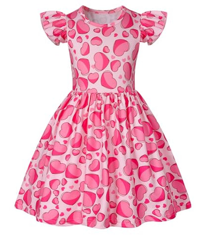 WonderBabe Piger Kjole A-Line Midi Casual