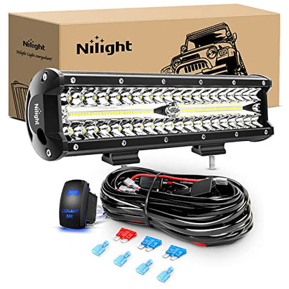 Nilight LED Light Bar Sæt 300W ZH414