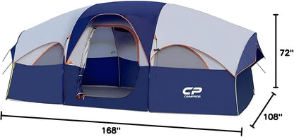CAMPROS CP Camping Telt 8 Personer CP-140972
