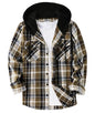 ZITY Herre Skjorte Flannel Hoodie Casual Langærmet