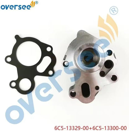 OVERSEE Oliepumpe med Pakning til Yamaha F50 F60 6C5-13300-00-00
