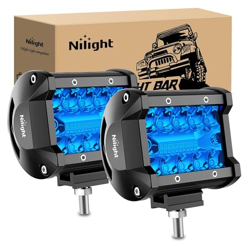Nilight Marine LED Light Pods 10 cm 2 Stk. 18060CW