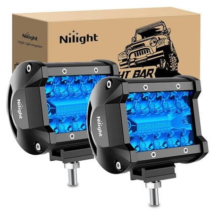 Nilight Marine LED Light Pods 10 cm 2 Stk. 18060CW