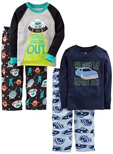 Simple Joys by Carter's Drenge Nattøjssæt Fleece 4-Pak S43G004