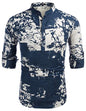 COOFANDY Herre Henley T-Shirt Langærmet Bomuld Hør ZSJ007181