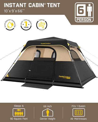 FanttikOutdoor Camping Telt Zeta C6 Pro
