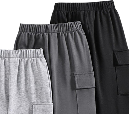 Nivne Tco Drenge Sweatpants Fritidsbukser Sæt 3-pak