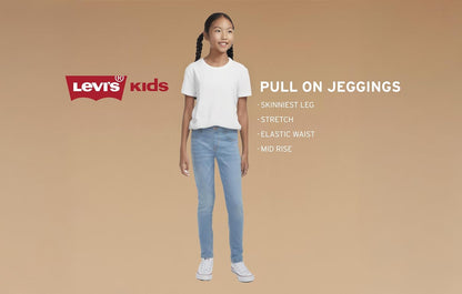 Levi's Piger Jeggings Skinny Fit Pull On 310238-D5M