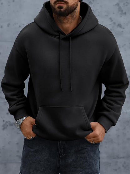 EF1466 Oversized Fleece Hættetrøje til Mænd