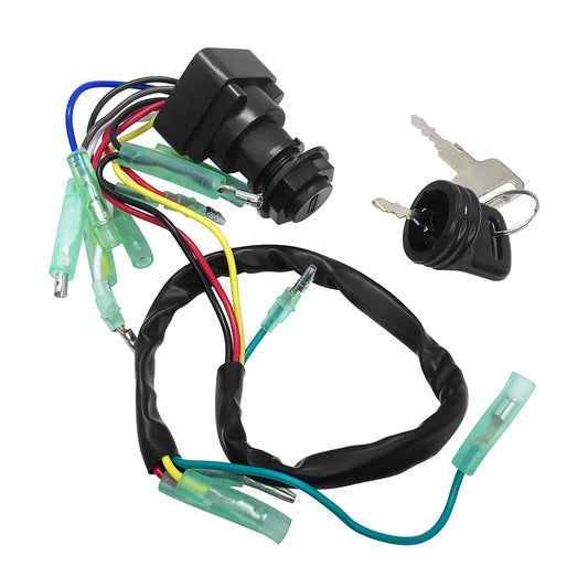 QFISH Tændingslås til Yamaha 2T 4T 6-300HK 703-82510-43-00