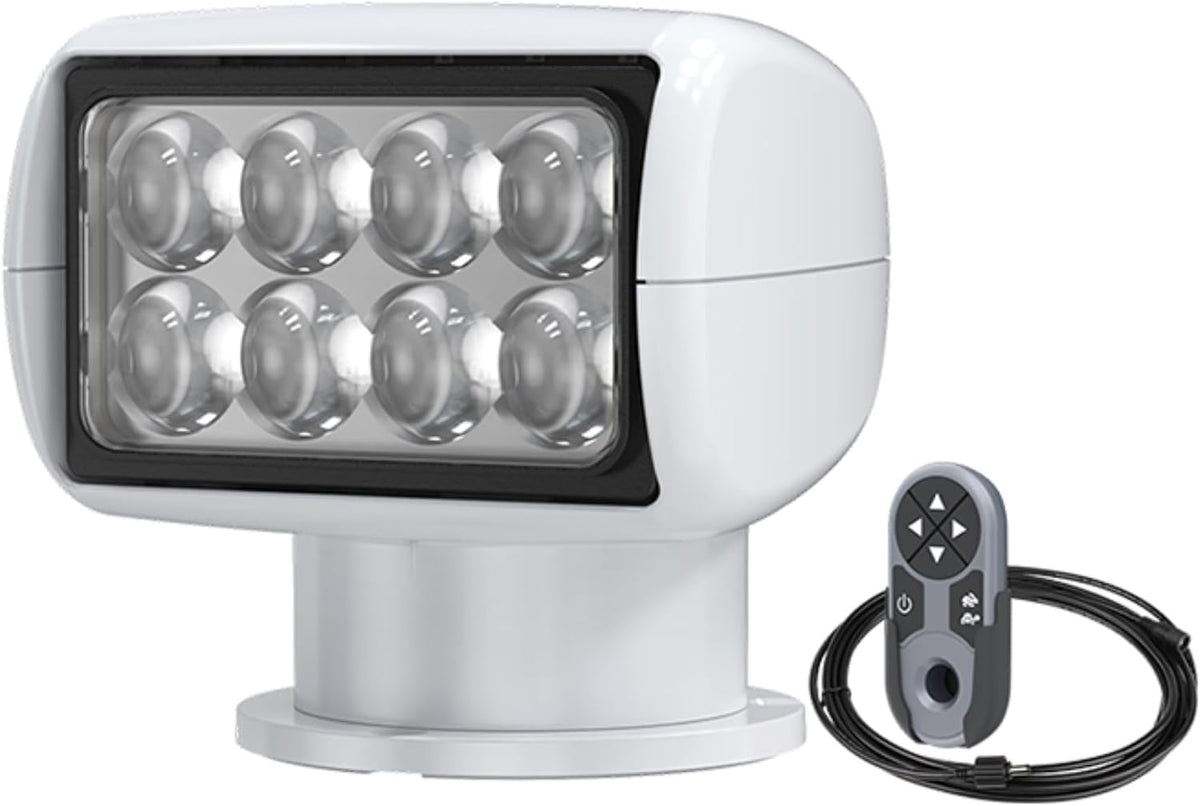 SEAFLO Fjernbetjent 360° LED Søgelys 10-30V SFSL3-2000W-01W
