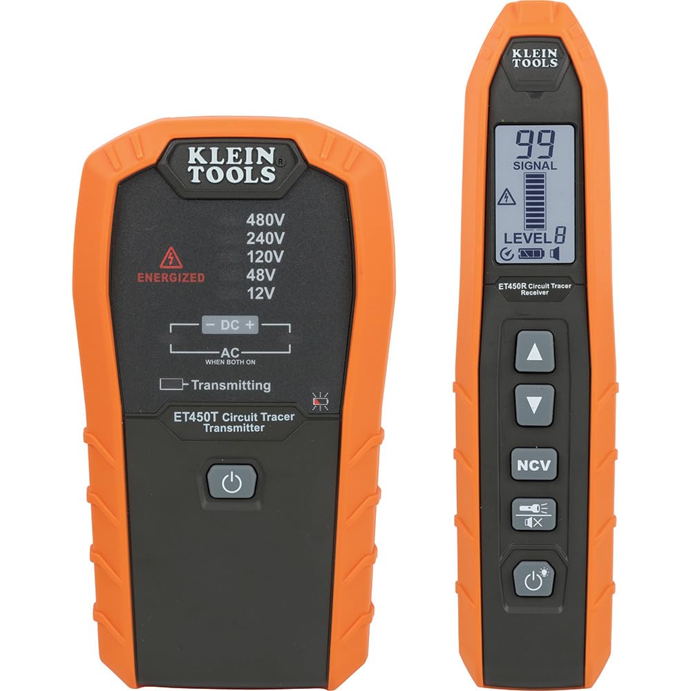 KLEIN TOOLS Ledningssøger Og Sikringsfinder Sæt ET450