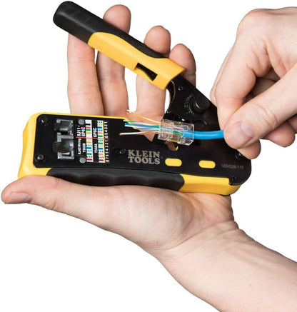 Klein Tools Skraldecrimptang til Modulære Datakabler VDV226-110
