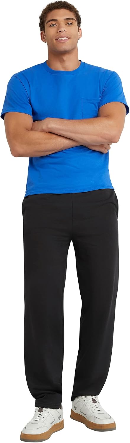 Hanes Herre Sweatpants EcoSmart Fleece Lounge A650