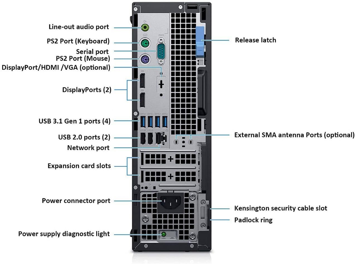 Dell OptiPlex 7070 SFF PC Intel Core i7-9700