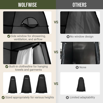 WolfWise Pop-up Badetelt LP250168
