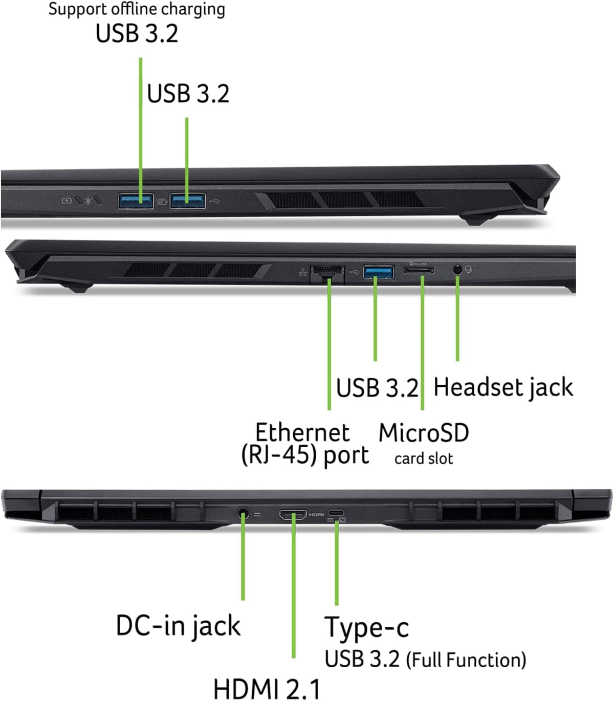 Acer Nitro V 16S 16" Bærbar Computer ANV16S-41-R2AJ