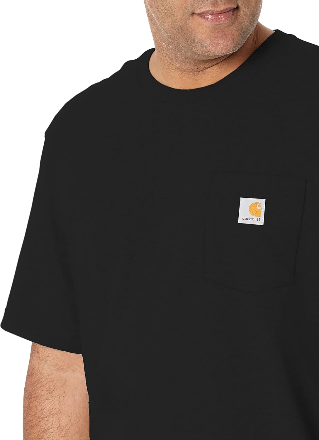 Carhartt Herre T-shirt Iconic K87 Pocket Kortærmet
