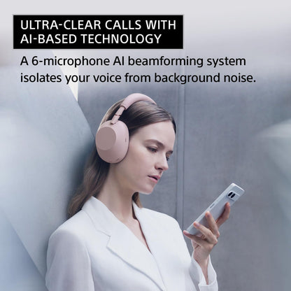 Sony WH-1000XM6 Trådløse Over-Ear Hovedtelefoner WH1000XM6B.UC