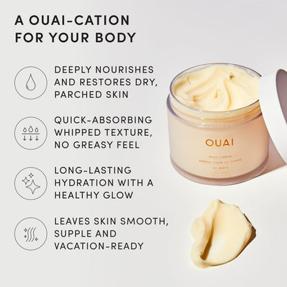 OUAI Hydrating Whipped Body Cream Kropscreme 2632834
