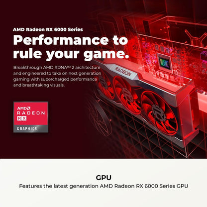 CyberpowerPC Gamer Master Gaming PC Ryzen 5 5500 RX 6500 XT