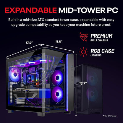 Skytech Gaming PC Ryzen 7 9800X3D RTX 5070 Ti
